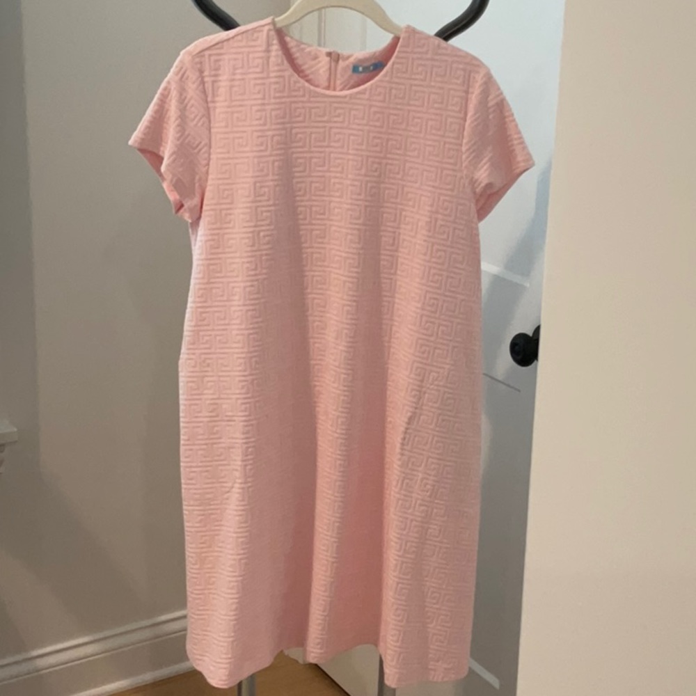 J.McLaughlin Swing Dress in pale pink, Medium, with pockets!